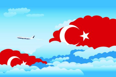 Türkiye Bayrak Günü Bulutları