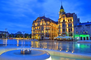 Oradea city, Romania clipart