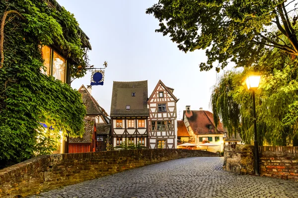 Rua em Ulm, Alemania — Fotografia de Stock