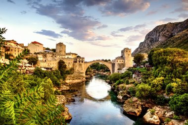 Mostar, Bosnia & Herzegovina clipart