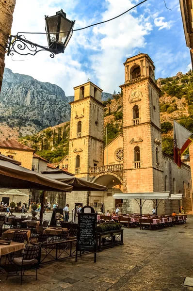 Strada a Kotor, Montenegro — Foto Stock