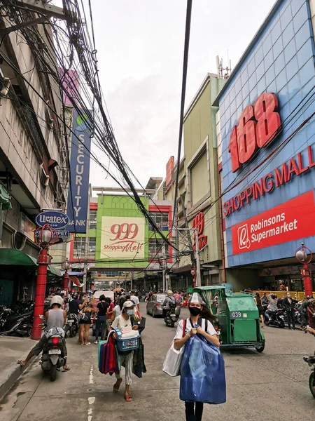 Divisoria Manila Filipinas Out 2020 168 999 Malls Alguns Dos — Fotografia de Stock