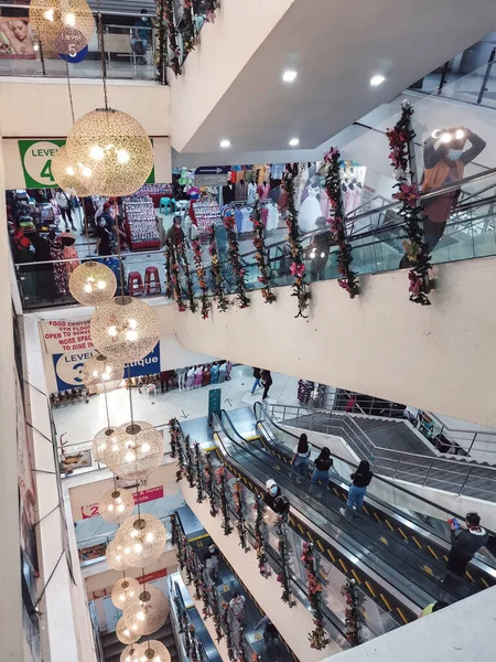 Divisoria Manila Philippines Oct 2020 Looking Atrium 168 Mall Торговий — стокове фото