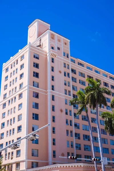 Miami Beach Florida Abd Nisan 2019 Blackstone Apartmanları Miami Art — Stok fotoğraf