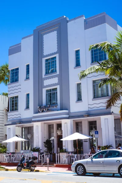 Miami Beach Florida Usa April 2019 Whitelaw Hotel Ένα Art — Φωτογραφία Αρχείου