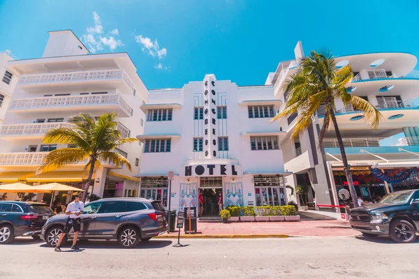 Miami Beach Florida Usa April 2019 Congress Hotel South Beach — Φωτογραφία Αρχείου