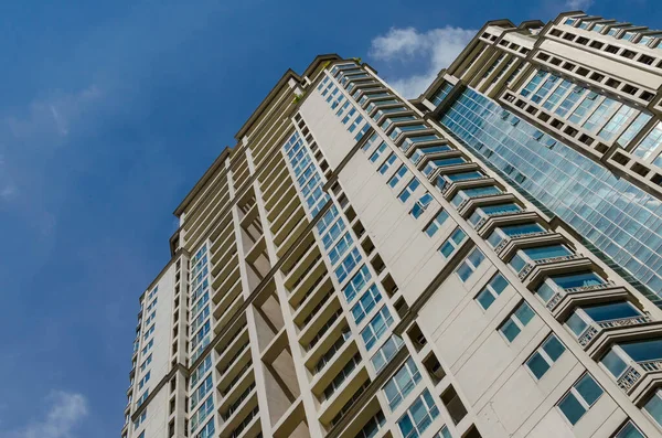 Makati Metro Manila Philippines Oct 2020 Luxury Apartment Tower Salcedo — стоковое фото