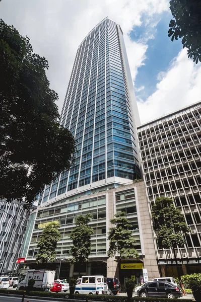 Makati Metro Manila Filippine Ott 2020 Pbcom Tower Edificio Uffici — Foto Stock