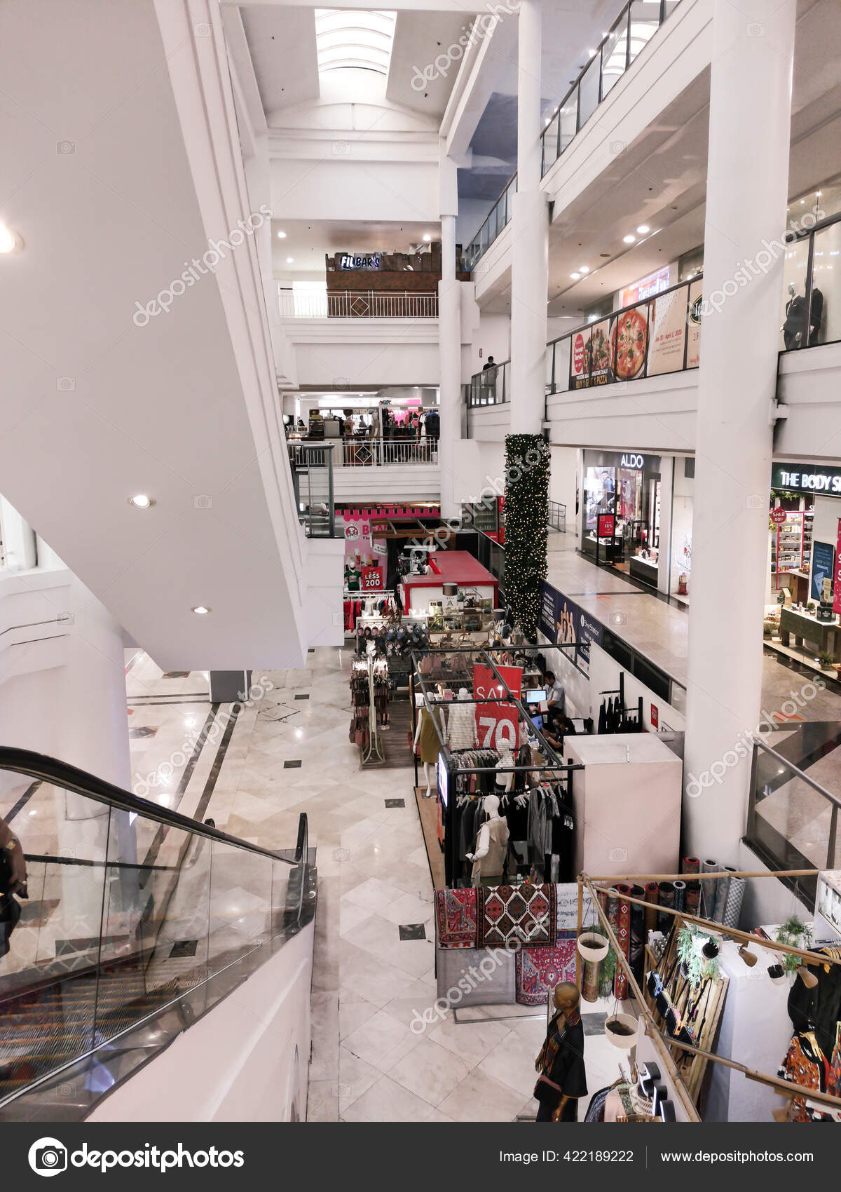 Makati Metro Manila Philippines Oct 2020 Glorietta Part Ayala