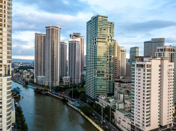 Makati Metro Manila Philippines Nov 2020 Residential Condos Rockwell Center — 图库照片