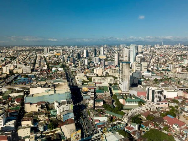 Manila Filippinerna Nov 2020 Den Vidsträckta Skyline Metro Manila Utsikten — Stockfoto