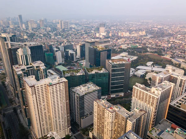 ボニファシオ グローバル シティ タギグ メトロ マニラ フィリピン ボニファシオの空中都市 オフィスの混合物 住宅やショッピングセンター — ストック写真