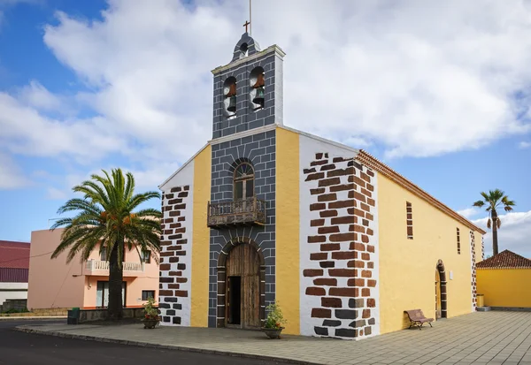 Kostel Nuestra Seňora del Rosario v Barlovento, severně od La Palma, Kanárské ostrovy, Španělsko — Stock fotografie