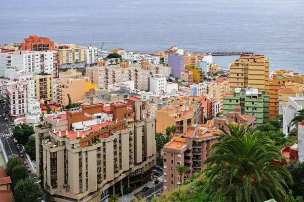 Vista de la colorida ciudad de Santa Cruz, La Palma, España — Foto de Stock