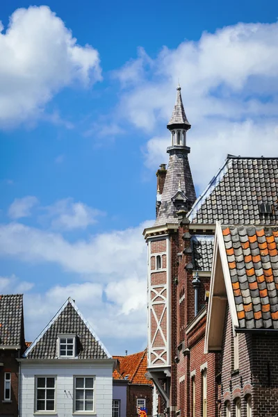 Bâtiments dans la forteresse Hauzden, Brabant Septentrional, Pays-Bas — Photo