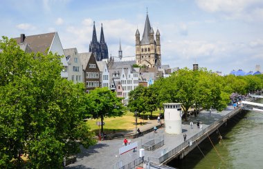 Köln, Almanya Ren mesire