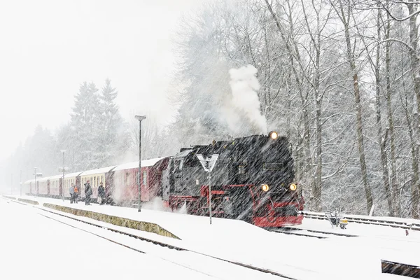 Dampflokomotive, Deutschland — Stockfoto