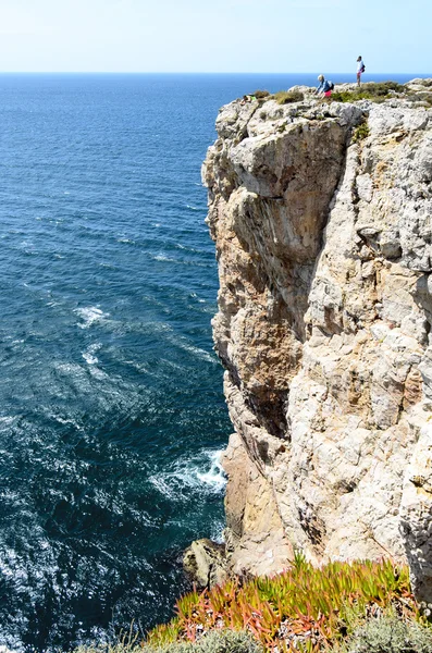 Cavernas e formações rochosas na praia de Dona Ana — Fotografia de Stock