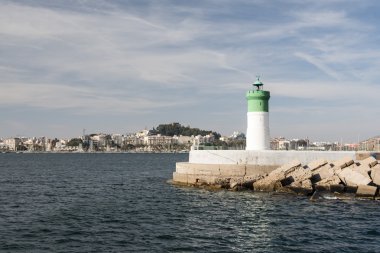 Deniz feneri bir Cartagena, İspanya