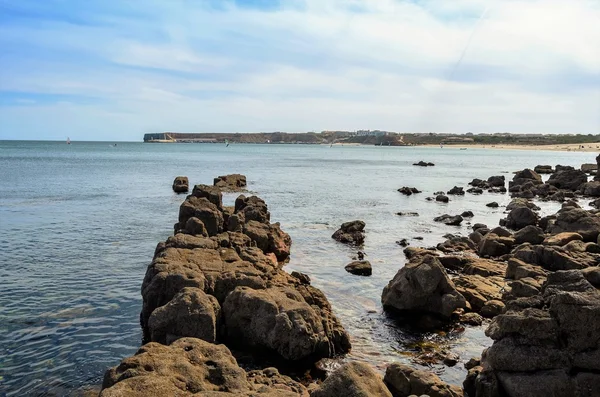 Vista de la playa, Portugal  . — Foto de Stock