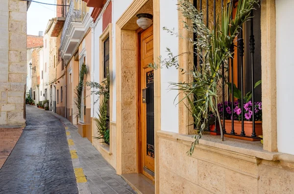 Alte charmante Straßen, Spanien — Stockfoto