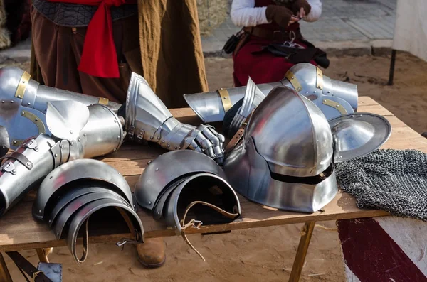 Armadura del caballero medieval — Foto de Stock