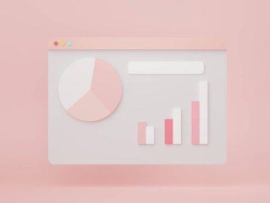 3D SEO verisini analiz et. Web pankartı için kullanıcı arayüzü ve maket. Gelecek planlama için iş grafikleri. Yatırım yönetimi ve finansal yenilikler.