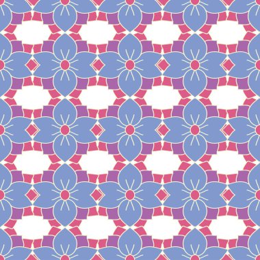 Çiçek desenli kusursuz desen