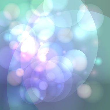 Soyut bokeh etkisi vektör arka plan