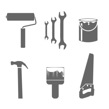 Evi yeni model araçlar Icons set