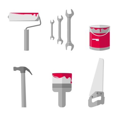 Evi yeni model araçlar Icons set