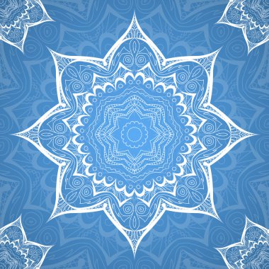 Süslü vintage Dikişsiz Desen döşemesi