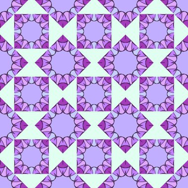 Sorunsuz mozaik geometrik desen arka plan