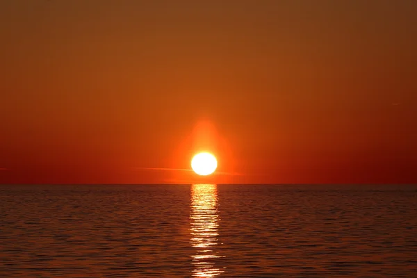 Sochi. Paisaje marino. Buenas noches. — Foto de Stock