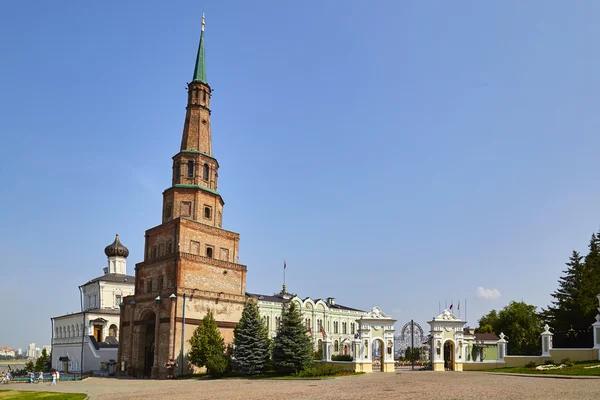Kazan Kremlin. Tower Syuyumbike — Stock Photo, Image