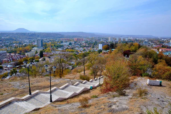 Pyatigorsk Parque Recreación Ciudad Paisaje Urbano — Foto de Stock