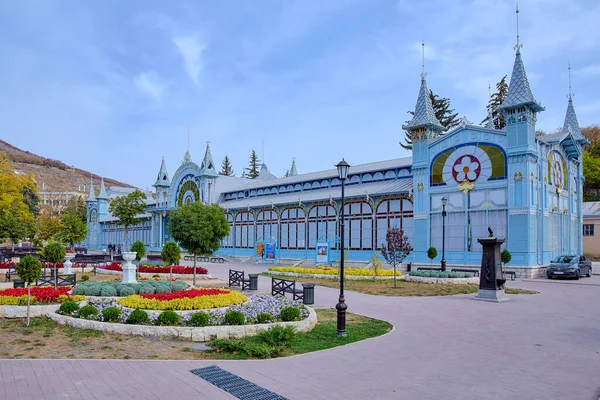Pyatigorsk City Park Jardín Flores Otoño — Foto de Stock