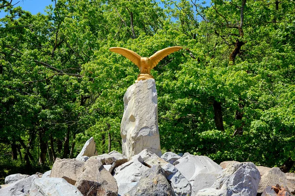 Schelesnowodsk Stadtpark Skulptur Mai 2021 — Stockfoto