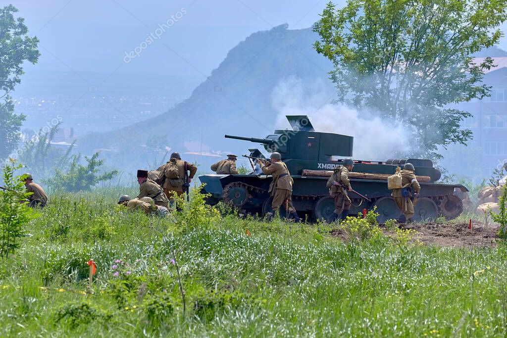 Cáucaso Norte. Festival 2021. La batalla por el Cáucaso. Reconstrucción