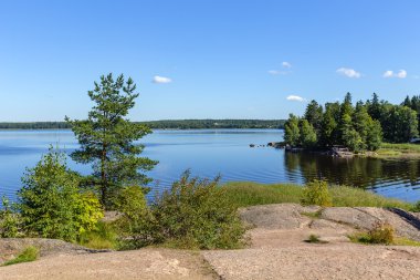 Mon Repos Park. Peyzaj ve konumlar.