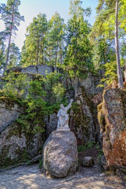 Mon Repos Park. Peyzaj ve konumlar.