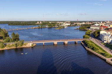 Vyborg yüksekliği, Vyborsky ba, büyük Bay kvosh. Kentsel mimari