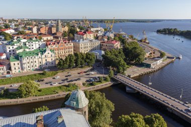 Vyborg yüksekliği, Vyborsky ba, büyük Bay kvosh. Kentsel mimari