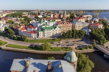 Vyborg yüksekliği, Vyborsky ba, büyük Bay kvosh. Kentsel mimari