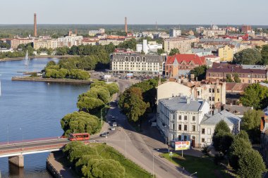 Vyborg yüksekliği, Vyborsky ba, büyük Bay kvosh. Kentsel mimari