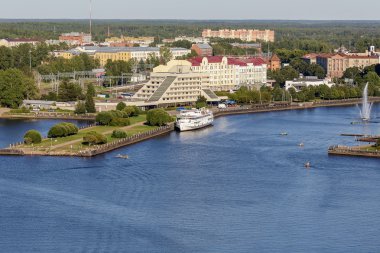 Vyborg yüksekliği, Vyborsky ba, büyük Bay kvosh. Kentsel mimari