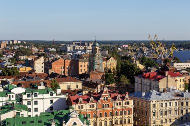 Vyborg yüksekliği, Vyborsky ba, büyük Bay kvosh. Kentsel mimari