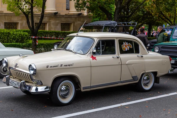 Sochi, Victory Day, Cars celebratory motorcade