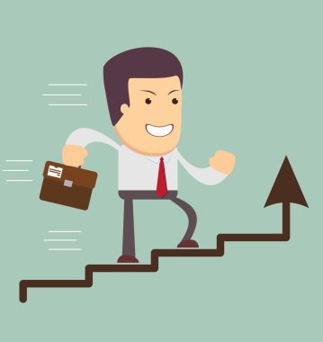 işadamı bir büyüme çalıştırmak