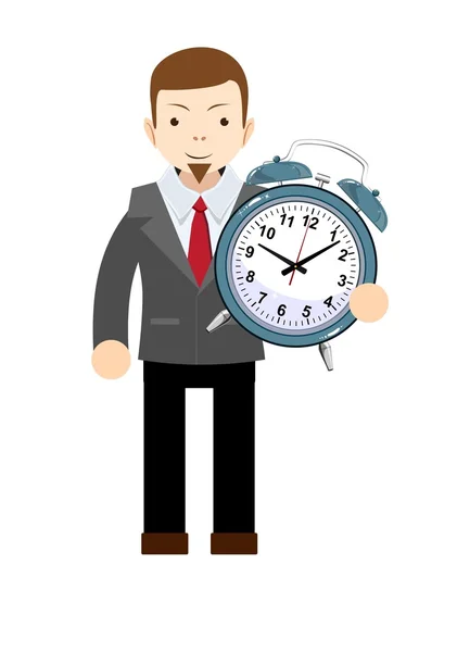 Time management, productivity, planning and scheduling. — Stock Vector